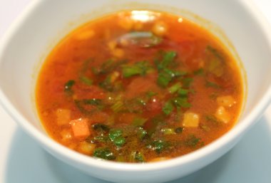 Lezzetli kazak çorbası