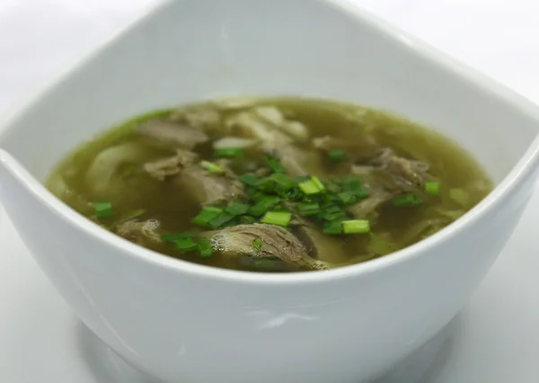 Delicious Kazakhstani soup — Stock Photo, Image