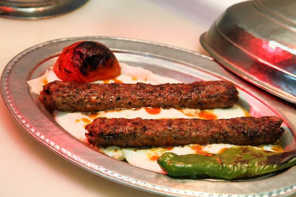 Turkisk kebab Royaltyfria Stockbilder