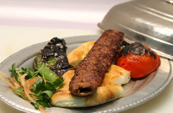 Turecký kebab — Stock fotografie