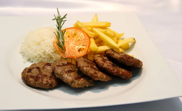 Turkiska köttbullar Stockbild