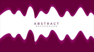 Arkaplan, mor eğimli dalga. Modern iniş sayfası kavramı