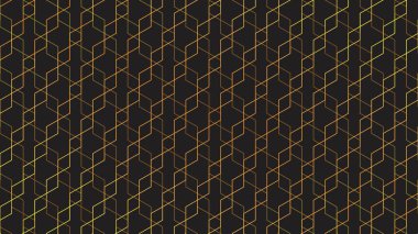 Altıgen desen, kusursuz arkaplan, soyut bal peteği çizgisi çizimi çizimi