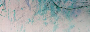 Duvarlar beneklerle dolu, arka plan için sıva, eski beton duvarlar.