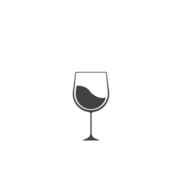 Símbolo Ícone Vinho Ilustração Vetorial —  Vetores de Stock