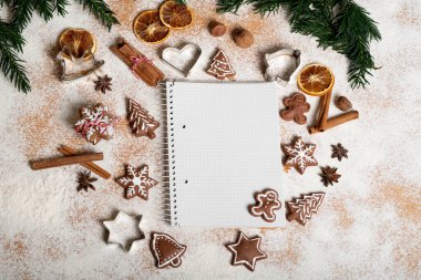 Noel, Noel kurabiyeleri pişirme...