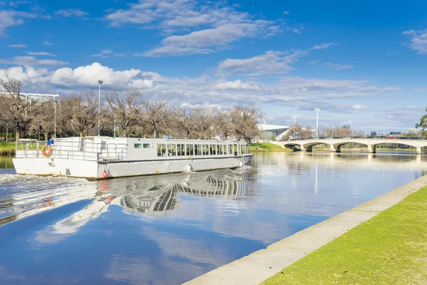 Crociera sul fiume Yarra a Melbourne — Foto Stock