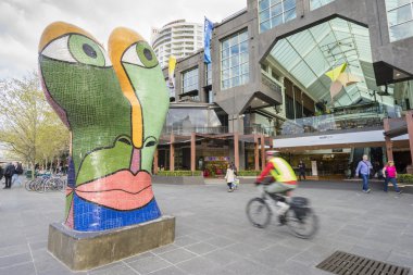 Restoran ve alışveriş bölgesi Melbourne