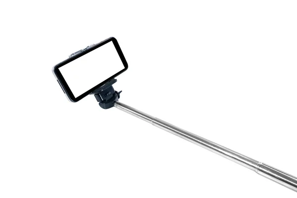 Monópodo selfie stick —  Fotos de Stock