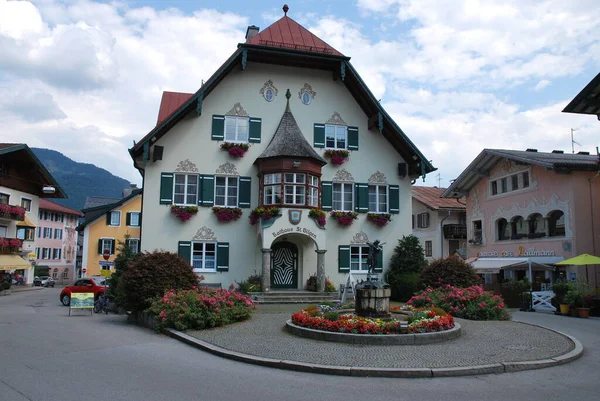 Het Charmante Stadje Sant Gilgen — Stockfoto