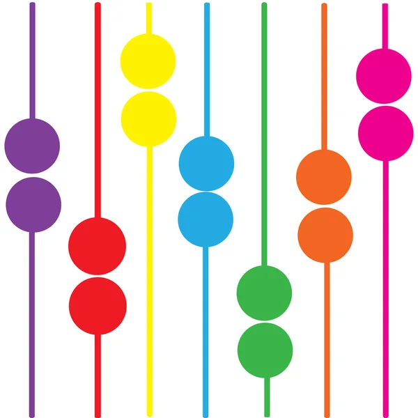 Cykeln färgstarka bakgrund abstrakt vector illustratör Eps10 — Stock vektor