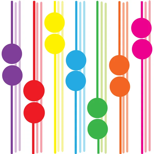 Cykeln färgstarka bakgrund abstrakt vector illustratör Eps10 — Stock vektor