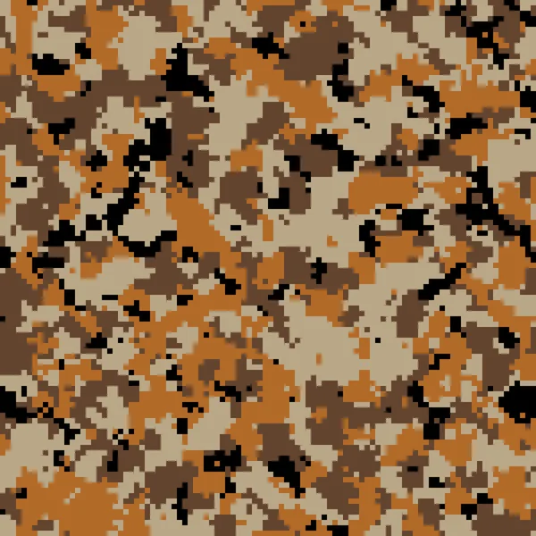Simulate Army desert digital camouflage pattern textures or web background — Stockfoto