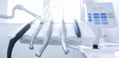 Dental treatment tools clipart