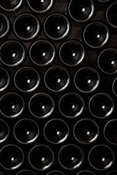 Wine bottles as a background — Stock Photo, Image