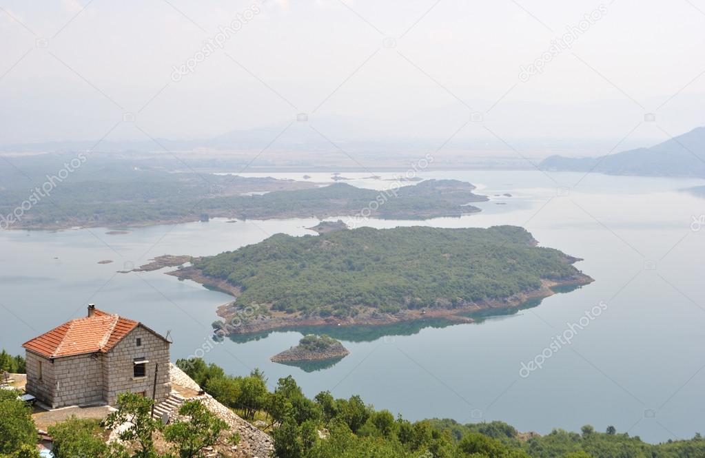 Slansko Lake near Niksic, Montenegro