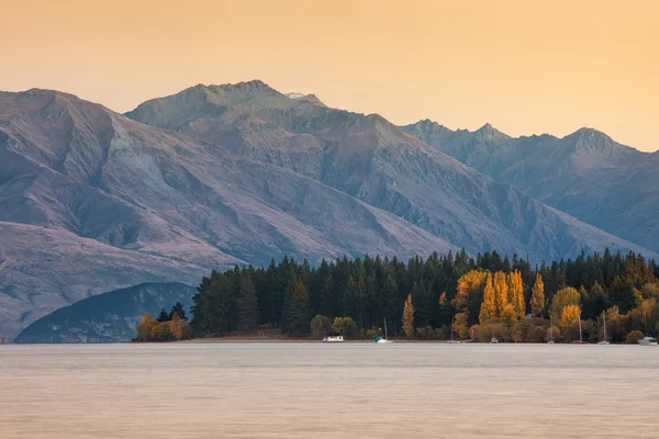 Lago wanaka — Fotografia de Stock