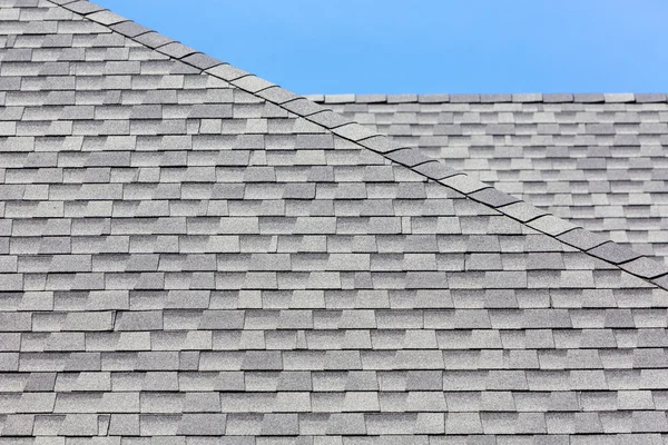 Close up of new rubber roof tiles — Stock Photo, Image