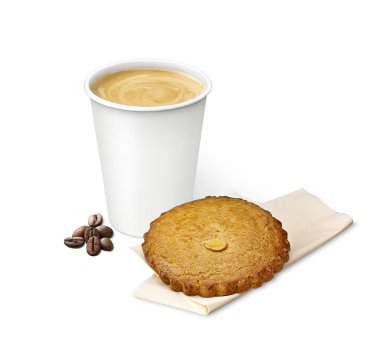 Kahve bardağı ve kahve.