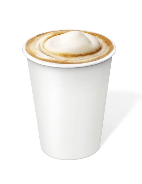 Filiżanka kawy z kawą — Zdjęcie stockowe