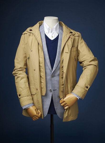 business suit on Mannequin with clipping path