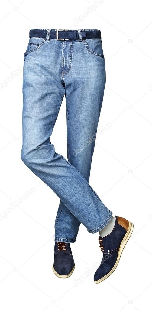 Jeans with shoes