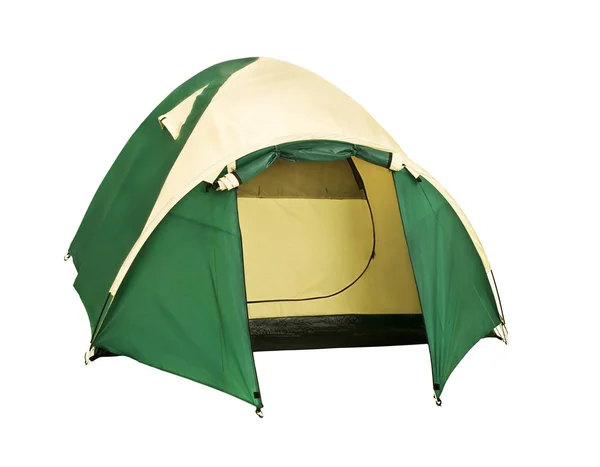 Two-person dome tent to go camping — Stock Photo, Image