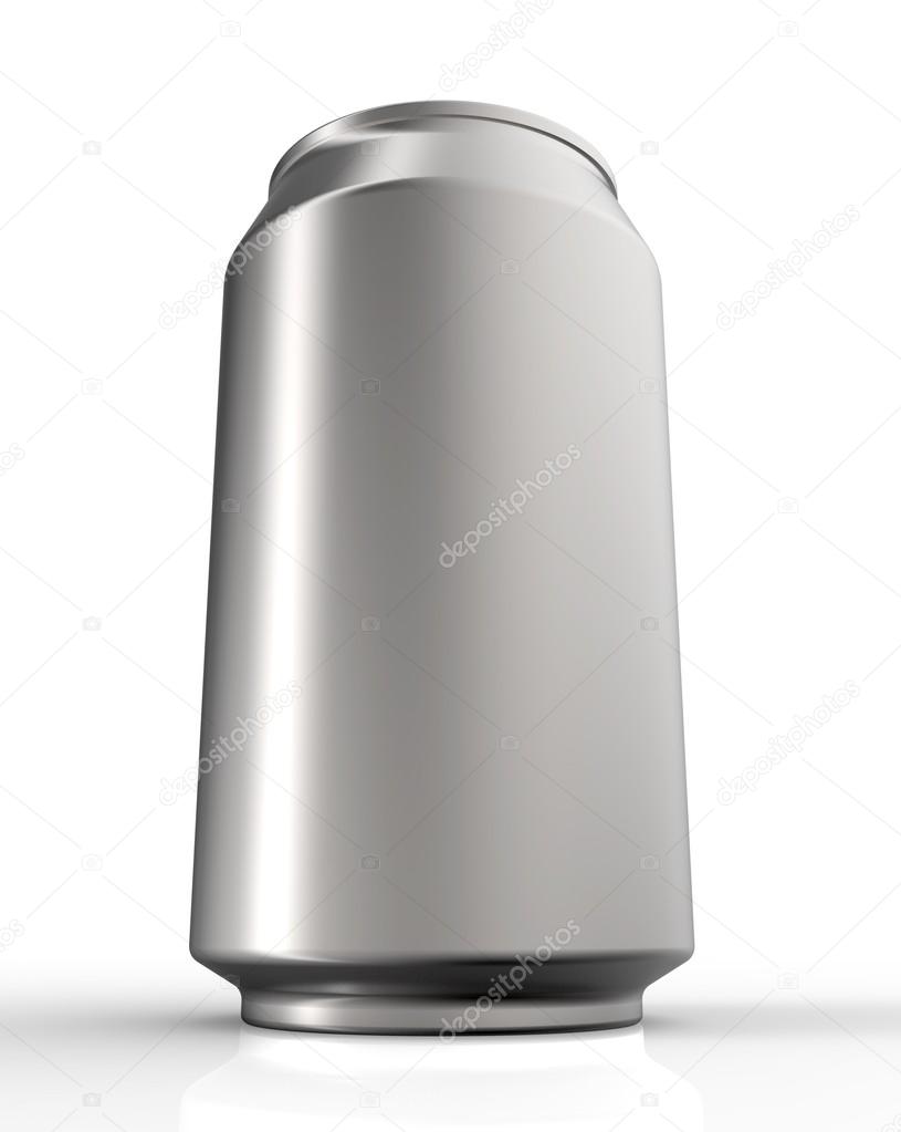 soda can isolated  on a white back ground