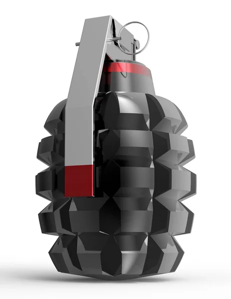 Hand grenade isolated on a white background — Stock Photo, Image