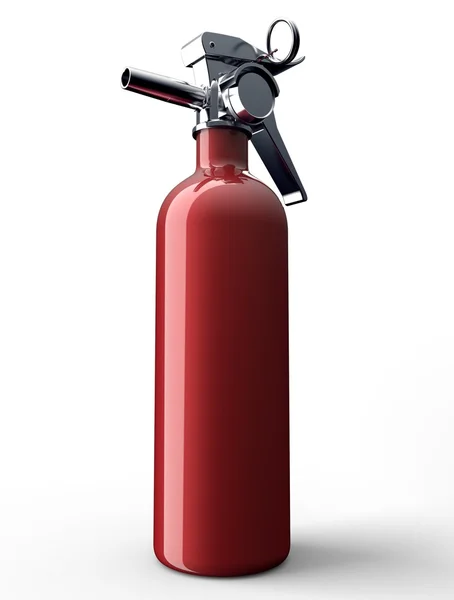 Fire extinguisher isolated on white background — Stock Photo, Image