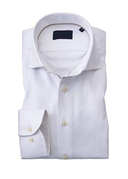Camisa dos homens isolado em um fundo branco — Fotografia de Stock