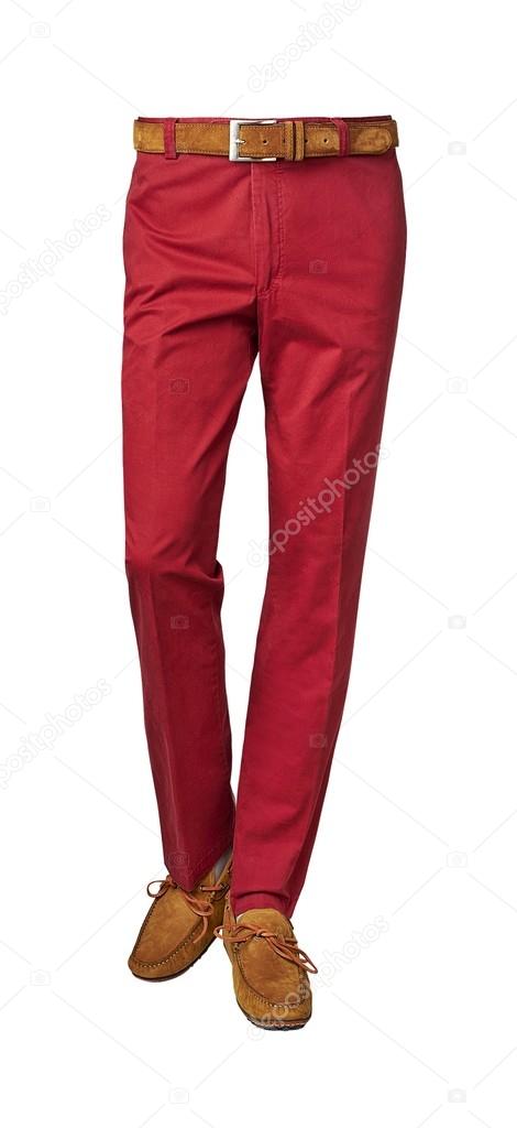 pants for men isolated on a white background