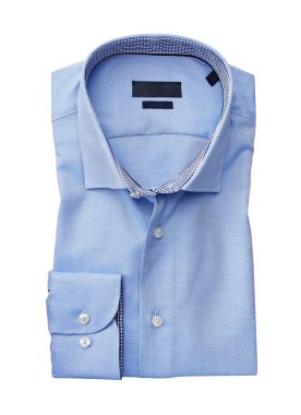 kırpma yolu ile beyaz bir arka plan üzerinde izole erkek gömlek