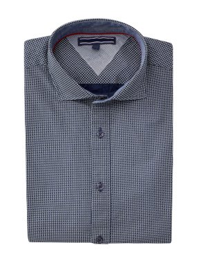 kırpma yolu ile beyaz bir arka plan üzerinde izole erkek gömlek