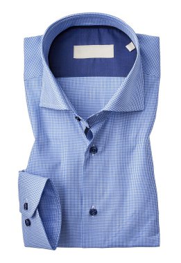 kırpma yolu ile beyaz bir arka plan üzerinde izole erkek gömlek