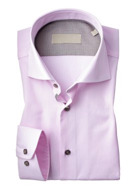 kırpma yolu ile beyaz bir arka plan üzerinde izole erkek gömlek