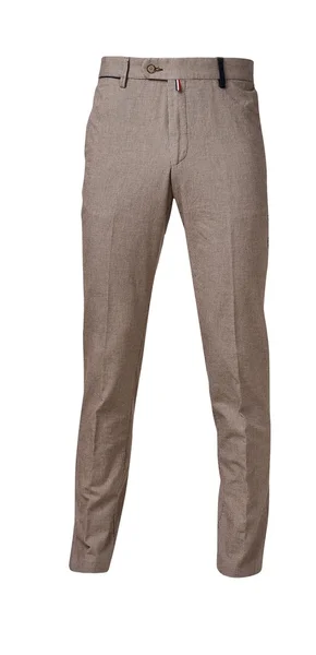 Pantalones para hombres aislados en blanco con camino de recorte —  Fotos de Stock