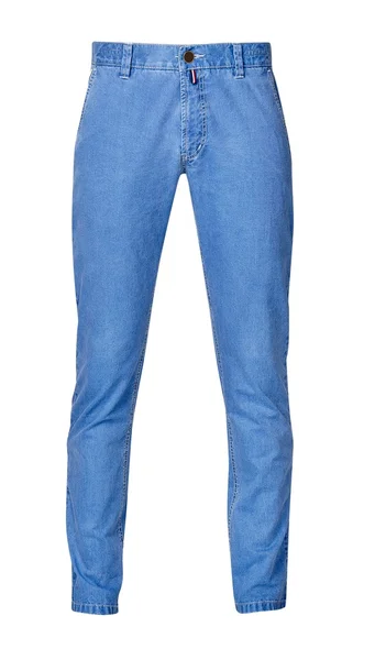 Pantalon pour homme isolé sur blanc avec chemin de coupe — Photo