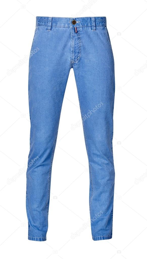 pants for men isolated on white with clipping path