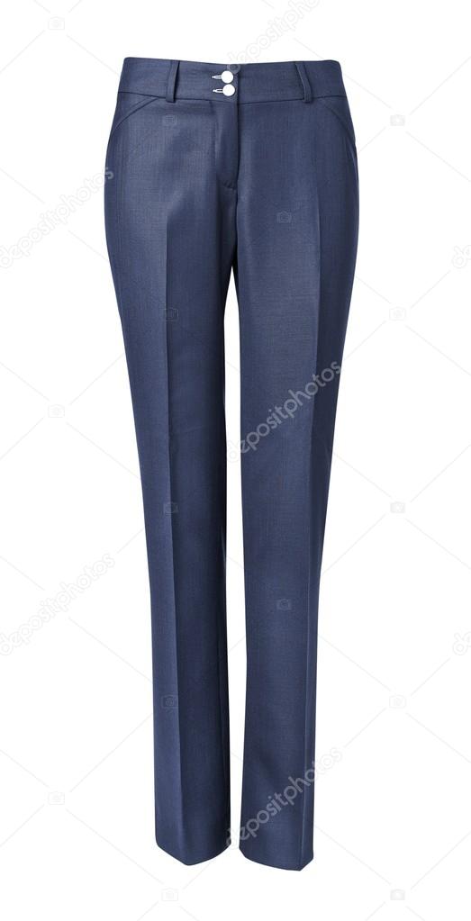 pants for women isolated on white with clipping path