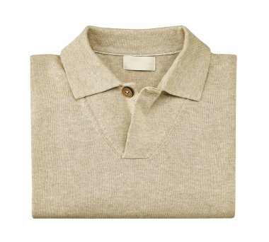 erkek kazak üzerine beyaz izole. kırpma yolu ile