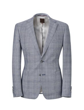 Beyaz Kırpma yoluyla izole erkek ceket