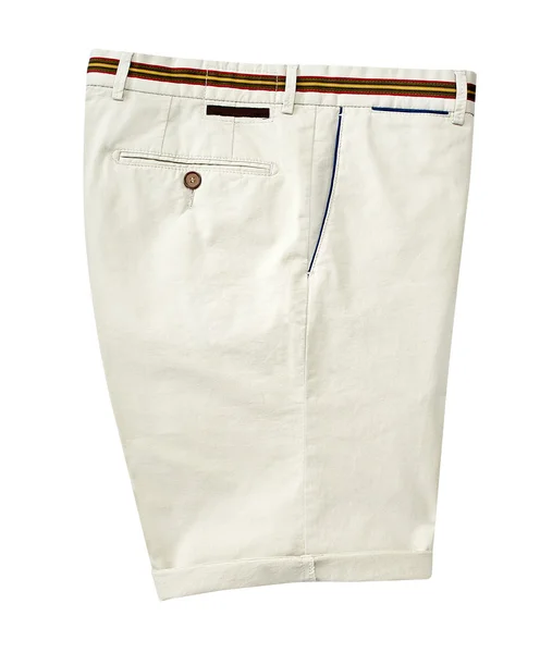 Kırpma yolu ile beyaz bir arka plan üzerinde izole erkek pantolon — Stok fotoğraf