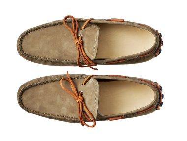 Beyaz kırpma yolu ile izole mens Ayakkabı