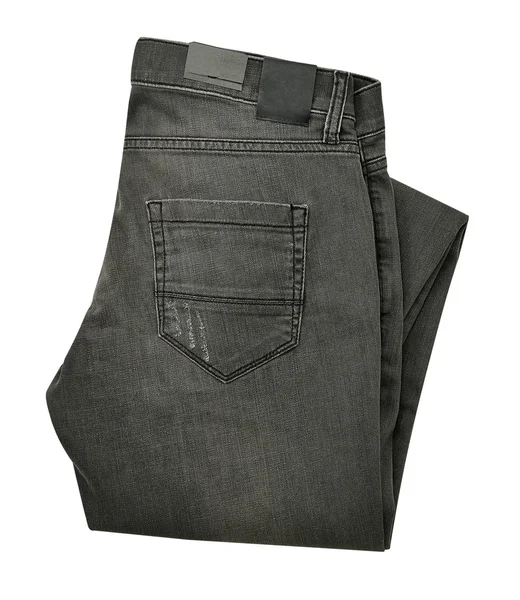 Pantalon pour homme isolé sur fond blanc avec chemin de coupe — Photo