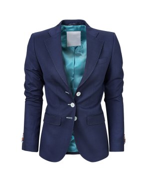 Beyaz arka plan üzerinde izole blazer ceket