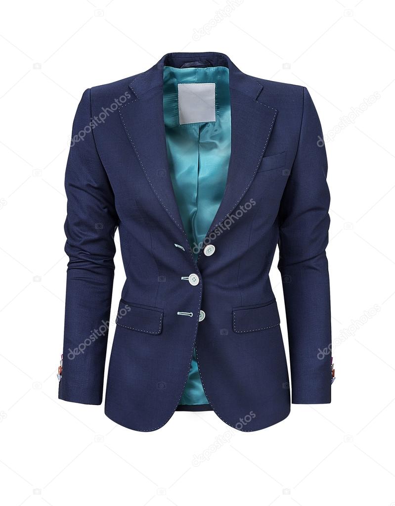 Blazer jacket isolated on white background