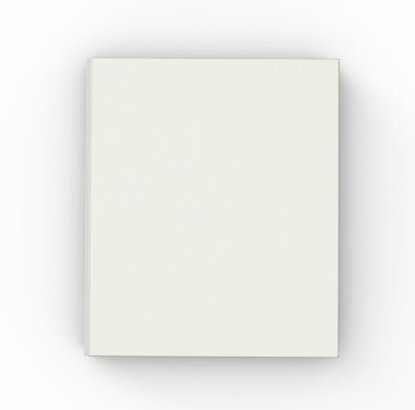 Beyaz Kırpma yoluyla izole kitap