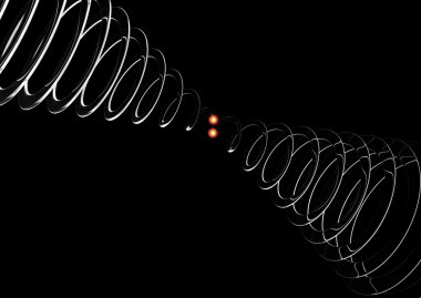 illustration of Gravitational Waves clipart