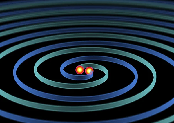 重力波の図 — ストック写真